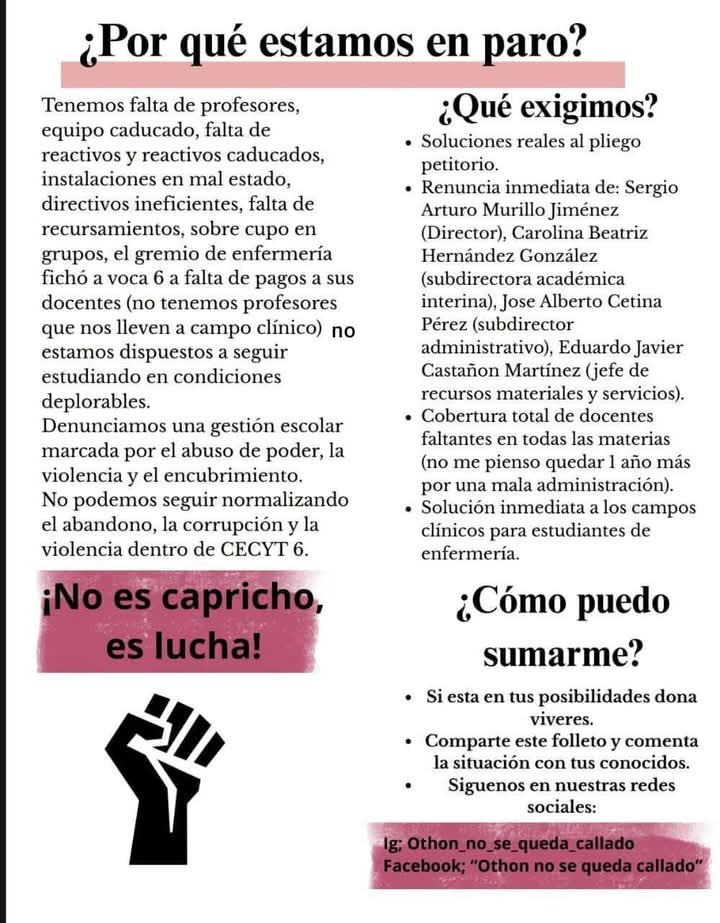 ipn_leaks's tweet photo. #difundamos @IPN_MX @mendoza_ruben @telediario @multimediostv El día viernes 11 de abril se llevó a cabo una asamblea convocada por el personal de honorarios @STPS_mx @ArturoReyesS_ , está se llevó a cabo entre miembros comunidad de la #ENCB @IPNENCB con directivos, ante las https://t.co/GYHTSCPNib