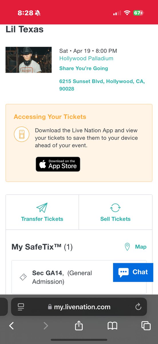 _Sarmii's tweet photo. Selling 2 tickets if anyone is interested for this Saturday the 19th let me know 🥹 take these off my hands please 🙏🏽 @LILTEXAS https://t.co/ZN3V9xeYNe