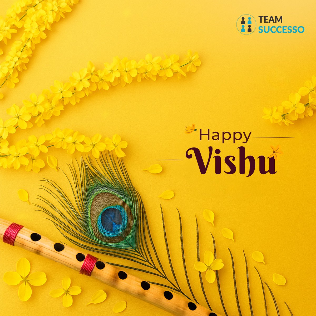 teamsuccesso's tweet photo. Wishing you and your family a very Happy Vishu! 🙏🏼
May this new year bring along new hopes, happiness, good health, and beautiful beginnings.
May the Vishukkani brighten your days with positivity and prosperity.
Have a blessed and joyful Vishu! 😊

#HappyVishu #VishuCelebration https://t.co/deG8AVDwQT