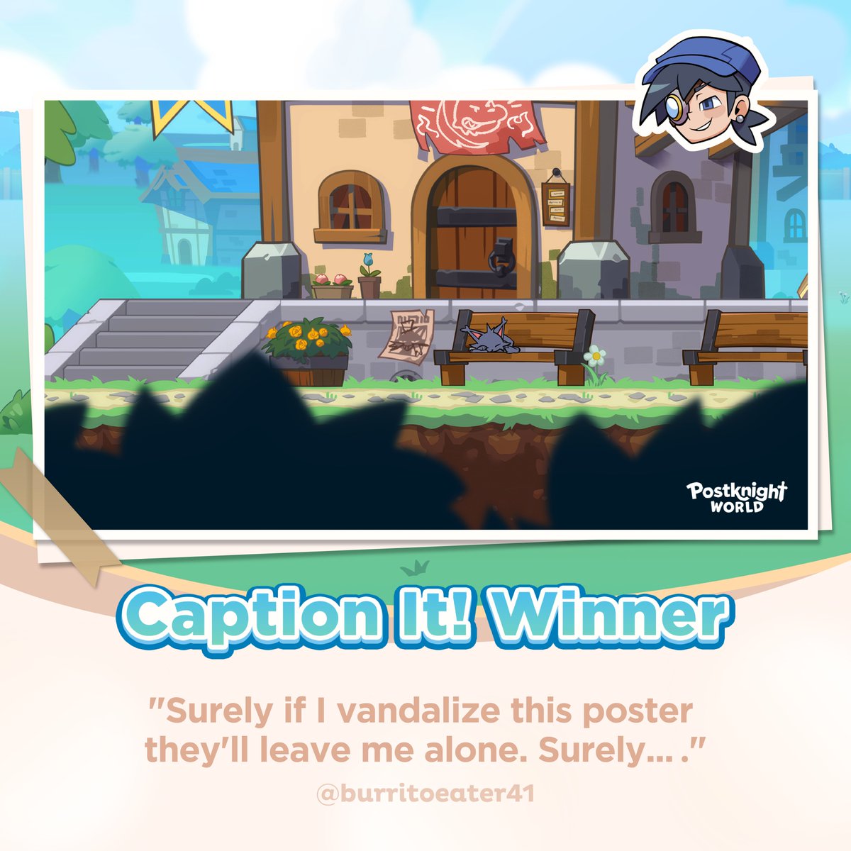 kurechii's tweet photo. 🐾 The *purr*-fect captions are in!

Congrats to the #CaptionItContest champs for Image #1! 🏆🐱

If you haven’t already, voting is still underway for Caption It! Image #3 and #4!
🔗 https://t.co/VYfldxjs8g

Wishlist #PostknightWorld!
🔗 https://t.co/2DCouSZMWn

#KurechiiNext https://t.co/YQFfBb9RqV