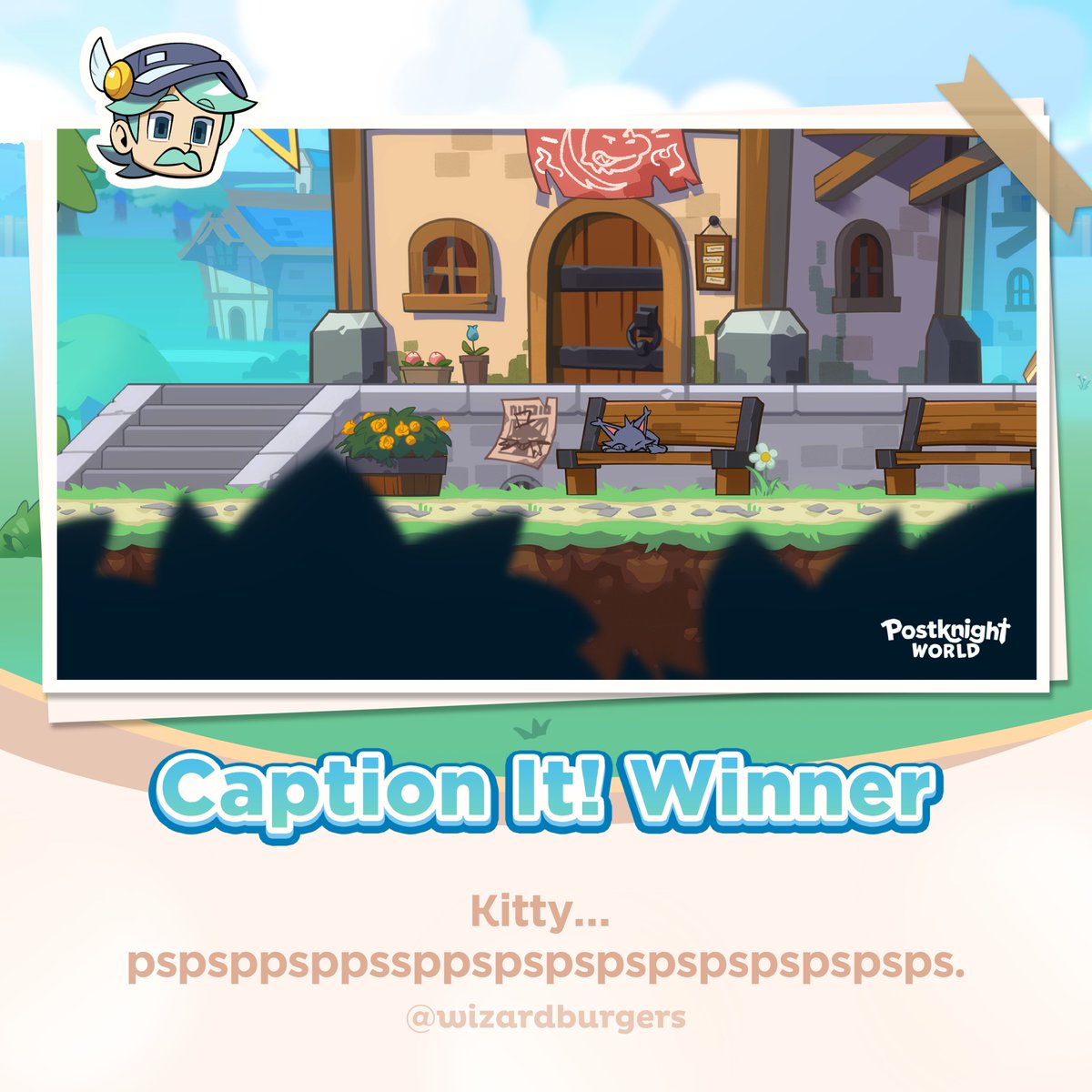 kurechii's tweet photo. 🐾 The *purr*-fect captions are in!

Congrats to the #CaptionItContest champs for Image #1! 🏆🐱

If you haven’t already, voting is still underway for Caption It! Image #3 and #4!
🔗 https://t.co/VYfldxjs8g

Wishlist #PostknightWorld!
🔗 https://t.co/2DCouSZMWn

#KurechiiNext https://t.co/YQFfBb9RqV