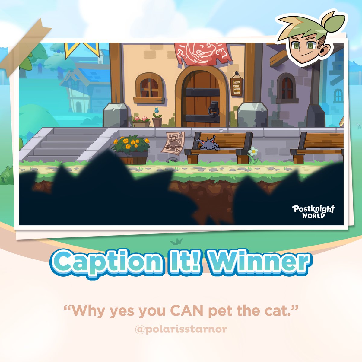 kurechii's tweet photo. 🐾 The *purr*-fect captions are in!

Congrats to the #CaptionItContest champs for Image #1! 🏆🐱

If you haven’t already, voting is still underway for Caption It! Image #3 and #4!
🔗 https://t.co/VYfldxjs8g

Wishlist #PostknightWorld!
🔗 https://t.co/2DCouSZMWn

#KurechiiNext https://t.co/YQFfBb9RqV