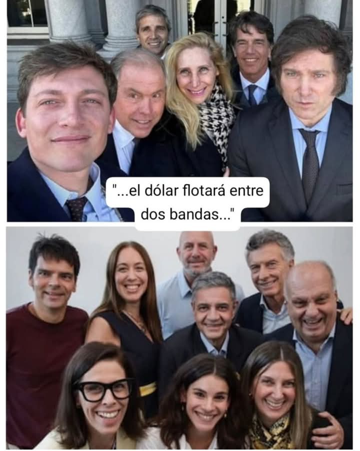 MirnaEuge's tweet photo. @LuisCaputoAR Si, entre dos bandas de delincuentes va a flotar. #CaputoChorro #MileiEstafador  #KariDeposito #MacriCorrupto #Vidalchorra https://t.co/1ztCjM7mQe