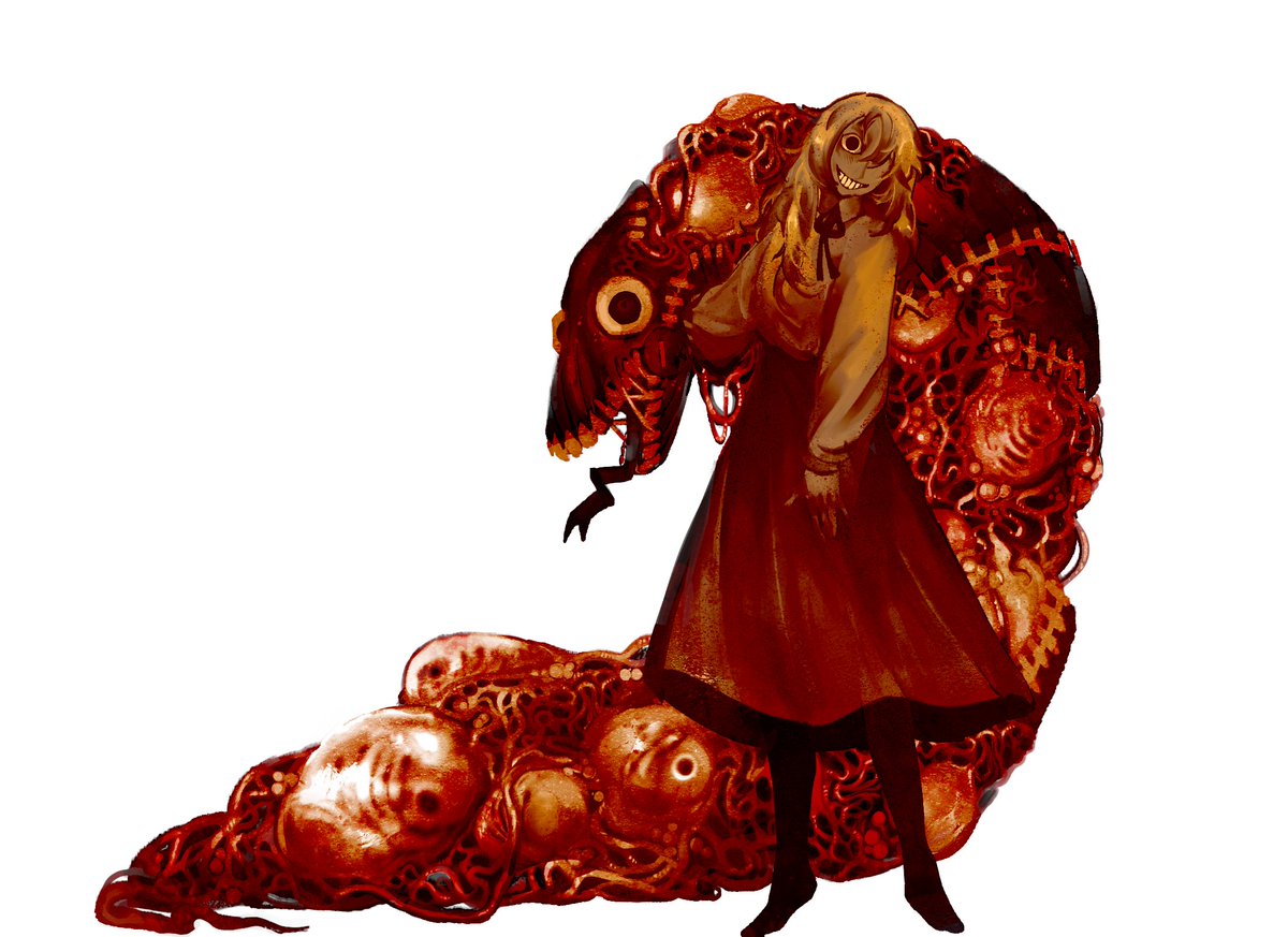 Some recent sins (and a drifter) I've made for my friend's CAIN ttrpg sessions!