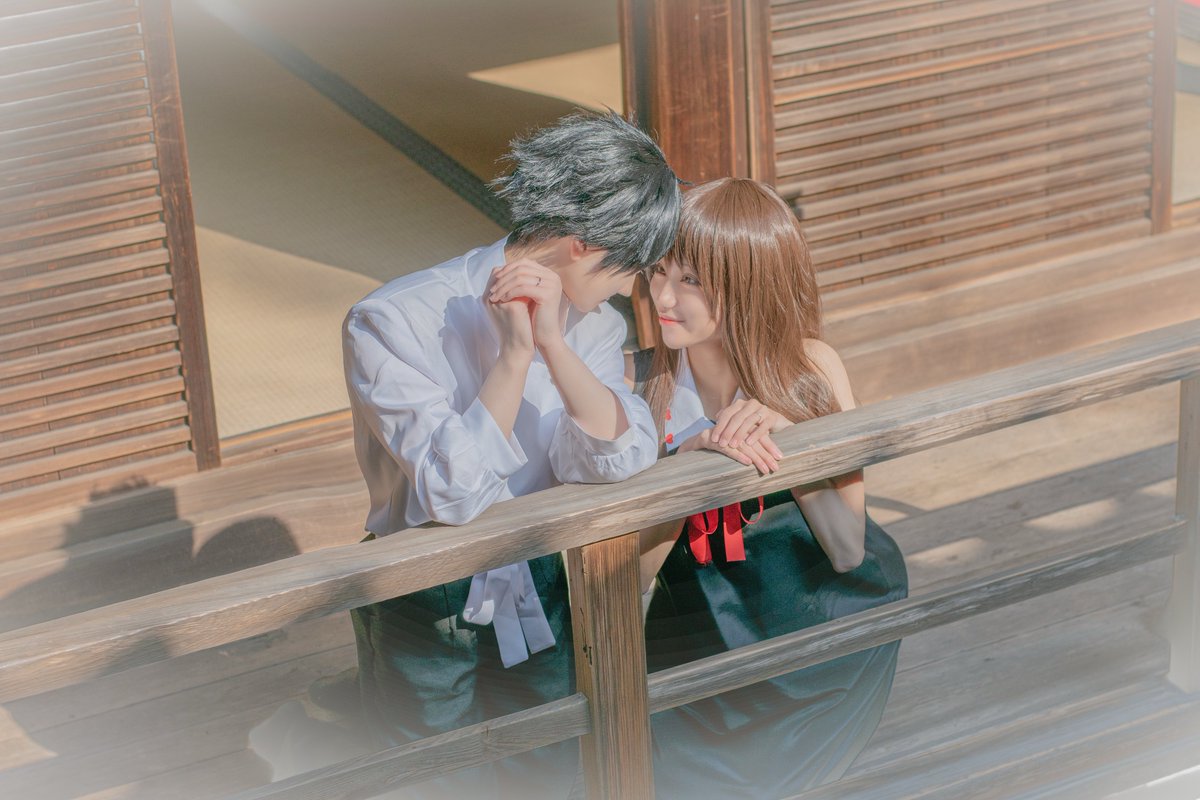 _aki__84's tweet photo. 【コスプレ】Cosplay ※4K対応

呪術廻戦
　乙骨@luyx2sg 
　祈本@_aki__84 

📷@AS0603_333 

#圓満院 
#Asぎゃらりい https://t.co/XnkolmT32s
