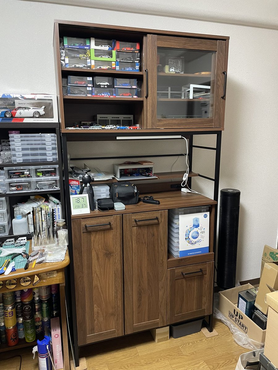 Garage_a130's tweet photo. 進化するミニカー御殿。
何も進まないカスタム作業。 https://t.co/NHs50vFPla