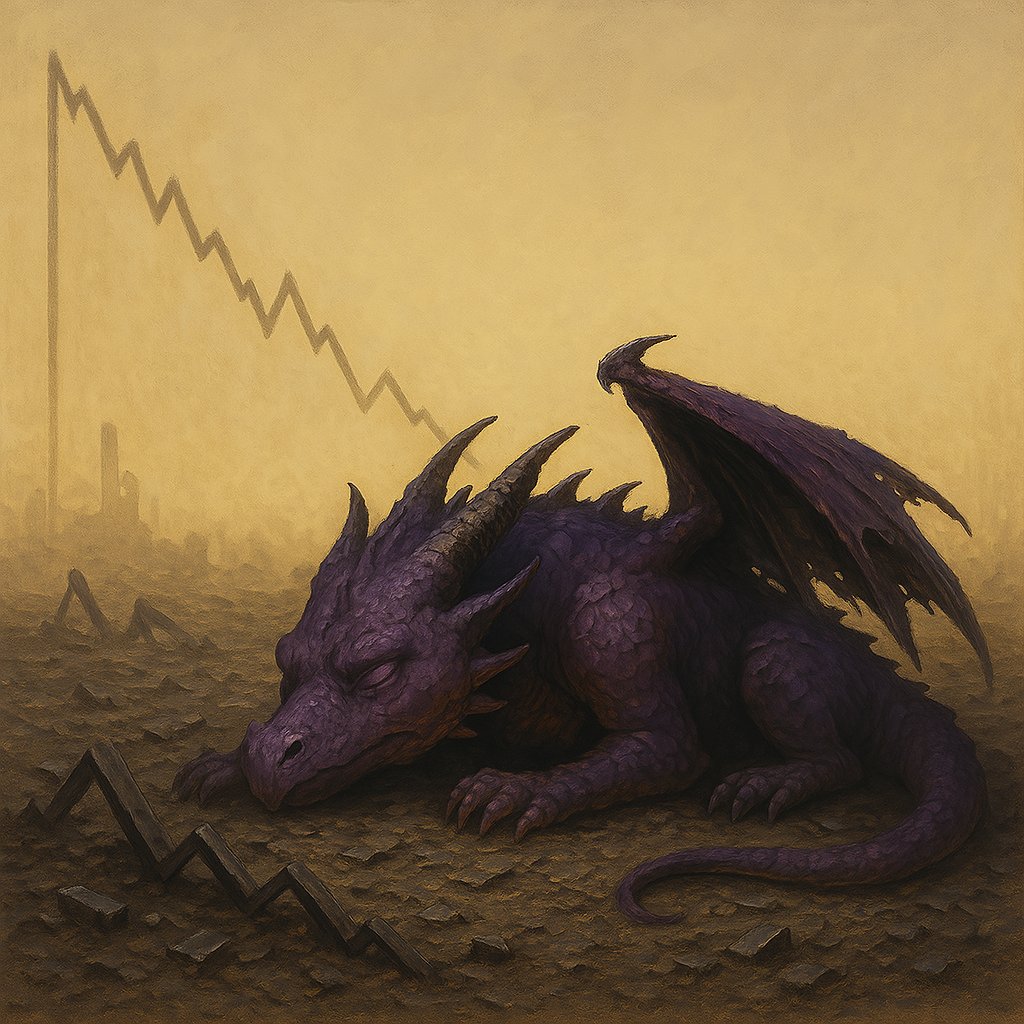 DROGO TERRA ⟁ (@drogodao) on Twitter photo When you fall 95%, all you’ll hear is echo. God is silent. The market is silent. The world scrolls past. And you? You’ve got two options: rot or rise. No one’s coming. And that’s where the power begins. When you fall 95%, all you’ll hear is echo. God is silent. The market is silent. The world scrolls past. And you? You’ve got two options: rot or rise. No one’s coming. And that’s where the power begins.