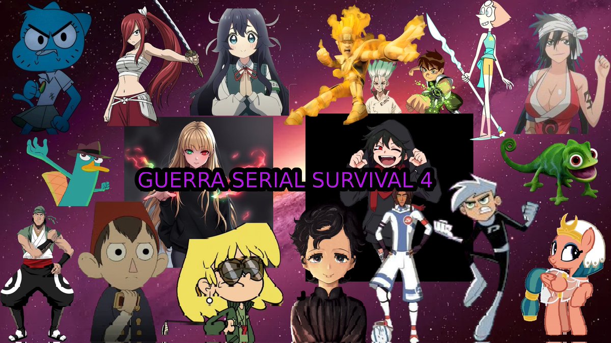 ceop55787327's tweet photo. Empezamos con LA GUERRA SERIAL SURVIVAL 4!!!,quieren ganará?,ya lo sabremos https://t.co/sfbgIwTM16 #guerraserialsurvival #guerraotaku #twitch #twitchstreamer #streamer #guerrahumilde #guerradeseries #ceopmlp #seriesanimadas #anime #animes #peliculas #reacciones #reaccion #MLP https://t.co/uXov55o9FK