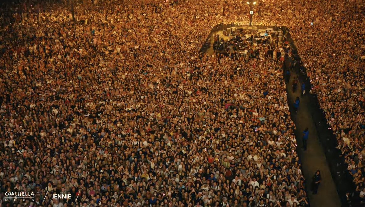 #JENNIE: “…ฉันไม่คิดว่าจะเห็นคนมากันเยอะขนาดนี้เลยค่ะ…”

ภูมิใจอะ คนมาดูสเตจเจนนี่กันเยอะมากแบบเยอะจริงๆ เจนนี่เก่งมากๆ 🥹

ROCK WITH JENNIE COACHELLA  
#JENCHELLA #JENCHELLA2025