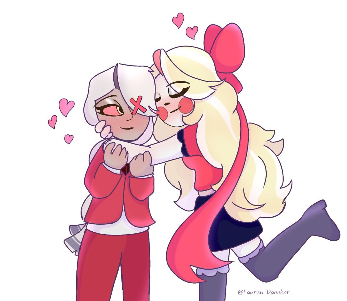 Exchange 🎀❣️

 day 6 #ChaggieWeek2025 

#Chaggie #Hazbinhotel #Hazbinhotelfanart #chaggiefanart