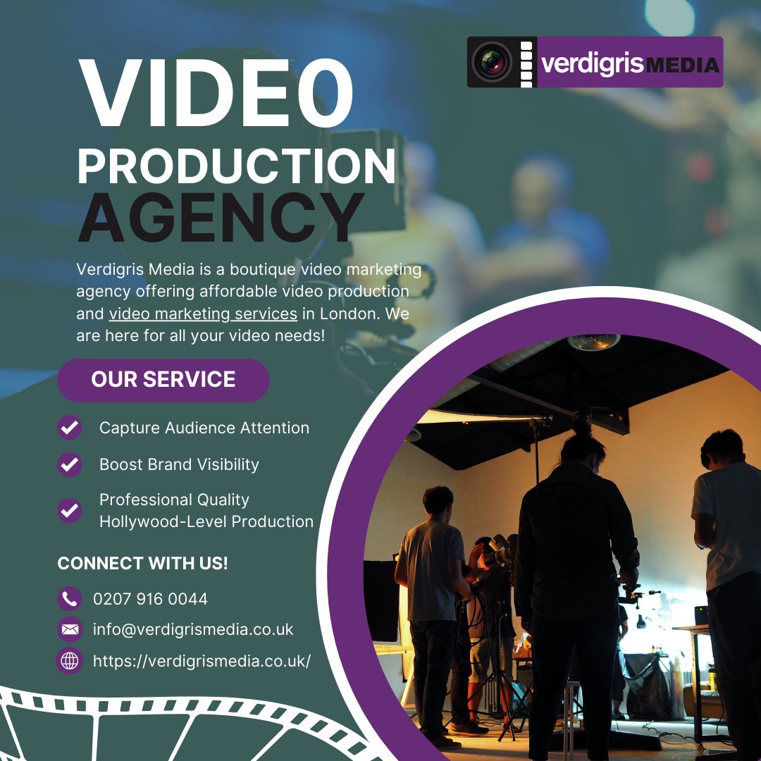Verdigris_Media's tweet photo. London brands, want to dominate the feed? 📲 Verdigris Media makes TikTok, YouTube, and Google-friendly promos that get results. High quality. Made to convert. Call us: https://t.co/eUJduhNkjd https://t.co/0LhVhT7e3u