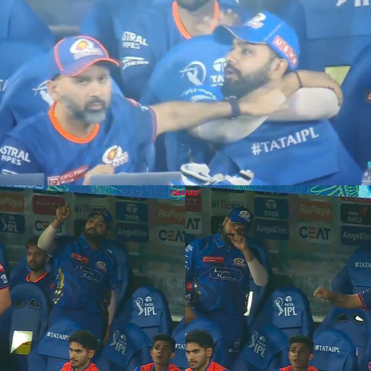 CricketBuzzIN's tweet photo. Shane Watson π: "Hardik's captain on paper, but Rohit Sharma? The real leader!"
#RohitSharma #MI #TrueCaptain https://t.co/hmAxlpzTlh