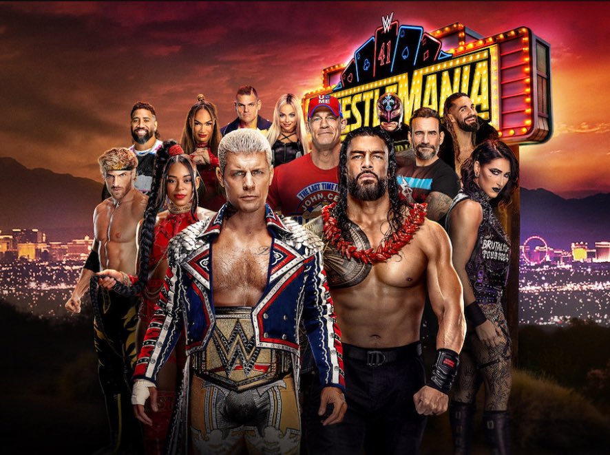 WrestleOps's tweet image. It’s officially #WrestleMania week.