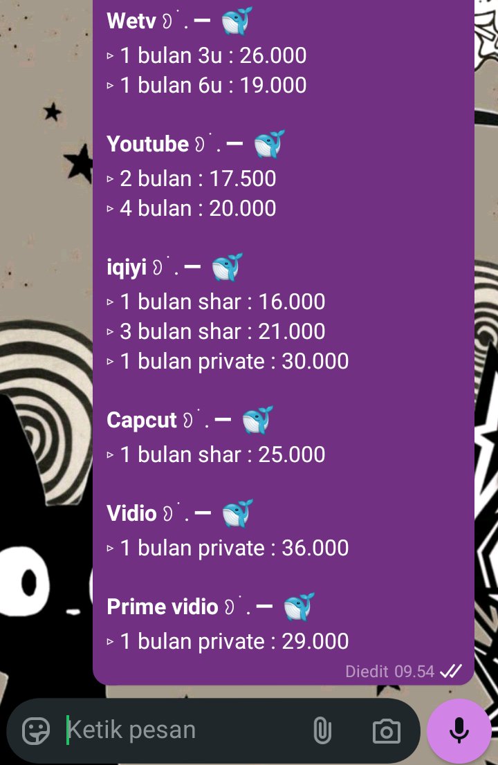 pecelayam__'s tweet photo. JUAL APP PREMIUM WTS WTB HARGA PROMO HARI INI YUU DITUNGGU JAJAN DI AKU NYA YANG MAU TANYA TANYA SILAHKAN DM YAWWW 
#zonauang #zonajajan https://t.co/6VDgExfs2m