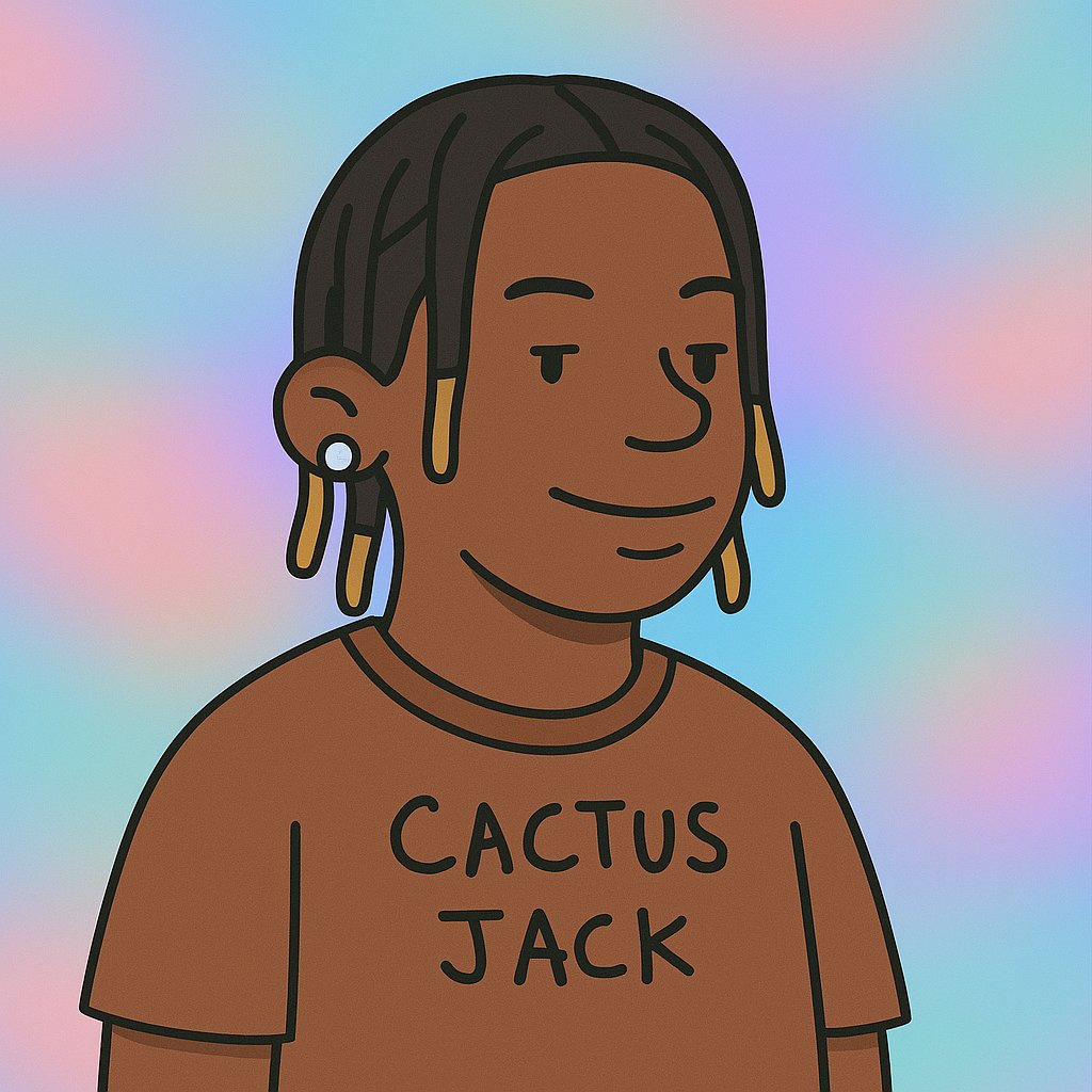 DOODLFY's tweet photo. #DOODLFY Travis Scott https://t.co/MXrl8c9Auo