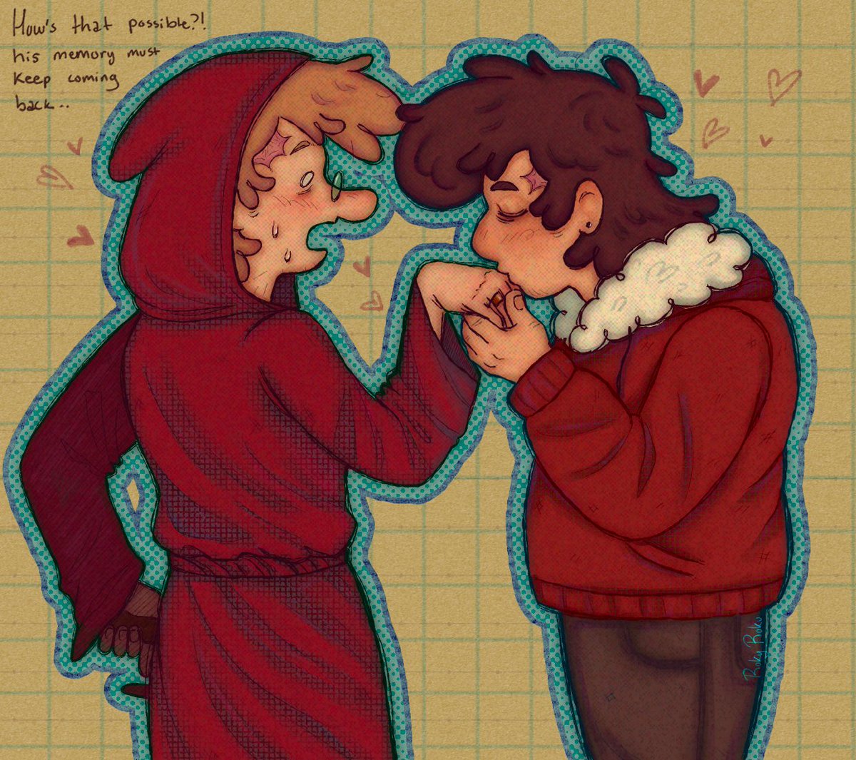 Roky_Roku's tweet image. Day 1 - Scars 
#fiddlestan #FiddlestanWeek #GravityFalls