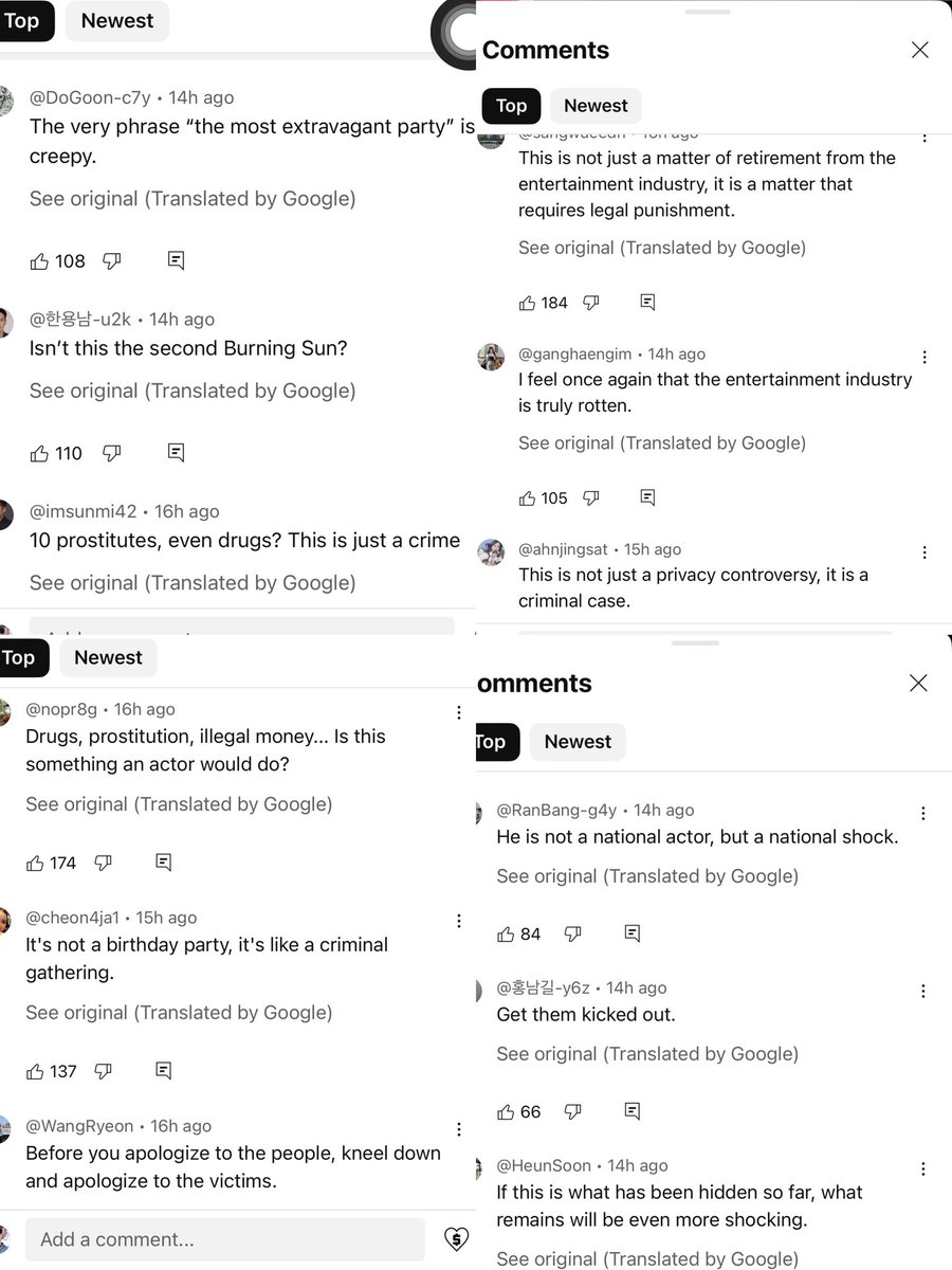 moon_ki95's tweet image. [RUMOR]

Summary of the latest rumor from Korean media😱

It has been revealed that actor KSH held an unprecedented birthday party on the day of the death of the late actress KSR. According to police, KSH spent around 1.5 billion won (more than 1 million USD) on the party,…