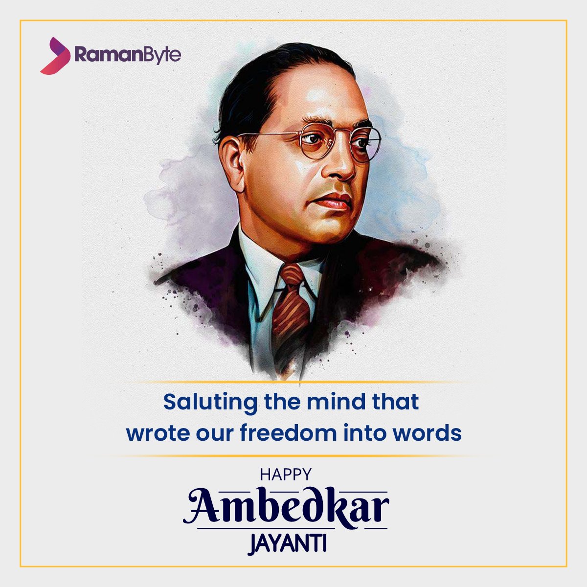 ramanbyte's tweet photo. From classroom to constitution — Babasaheb showed us the power of knowledge. A mind that shaped a nation.
A voice that empowered millions. Remembering Dr. B.R. Ambedkar.
#AmbedkarJayanti #LegacyOfJustice #Leadership https://t.co/BYYpP6aNF6