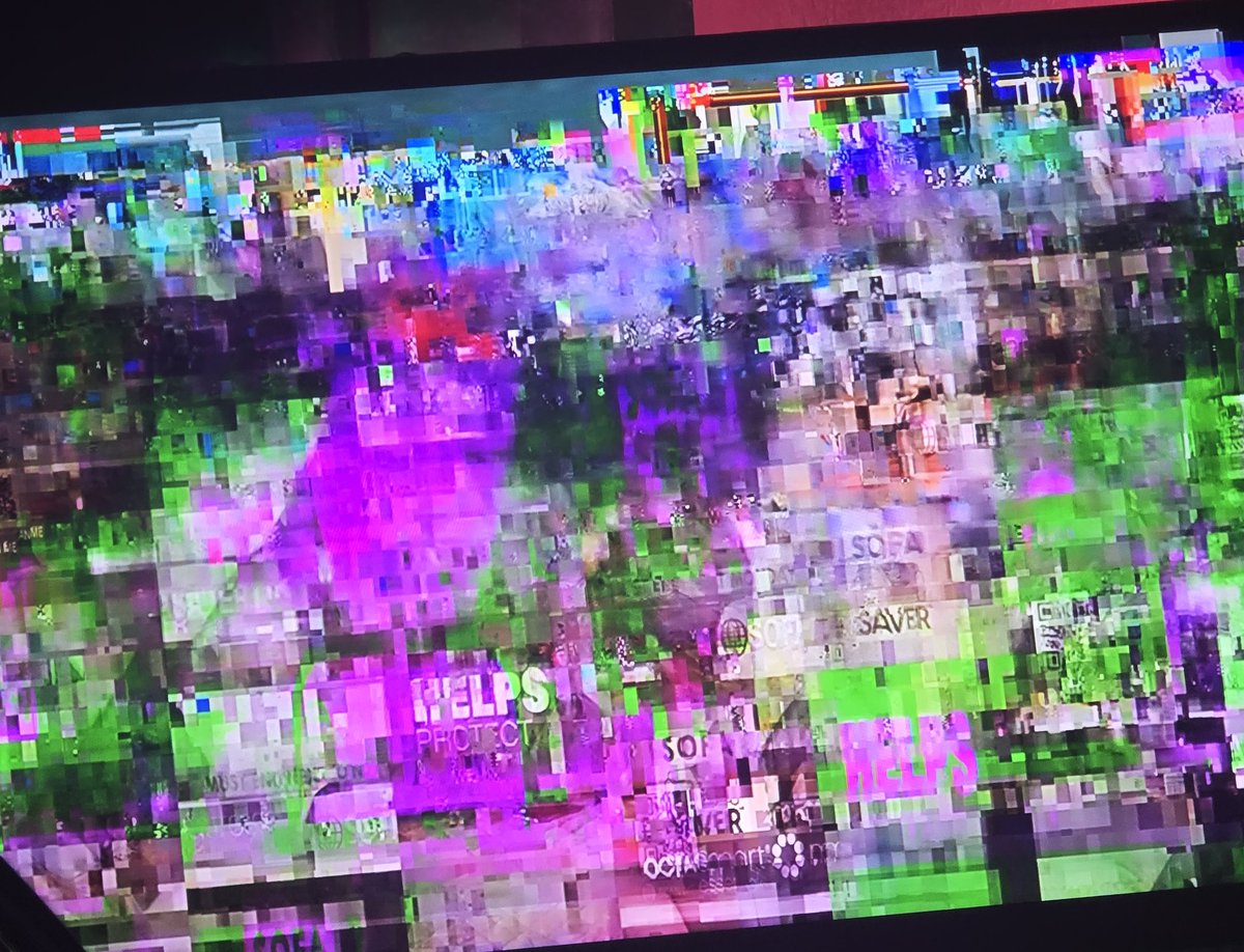 kerryberry82's tweet photo. @virginmedia tv been like this since about 2am this morn. I powered off, then I replaced the HDMi cable. I then checked the tv in the living room and its the same, Some channels are worse than others. The sound is terrible too, no issues according to your service status. https://t.co/CYVWnmzIpV
