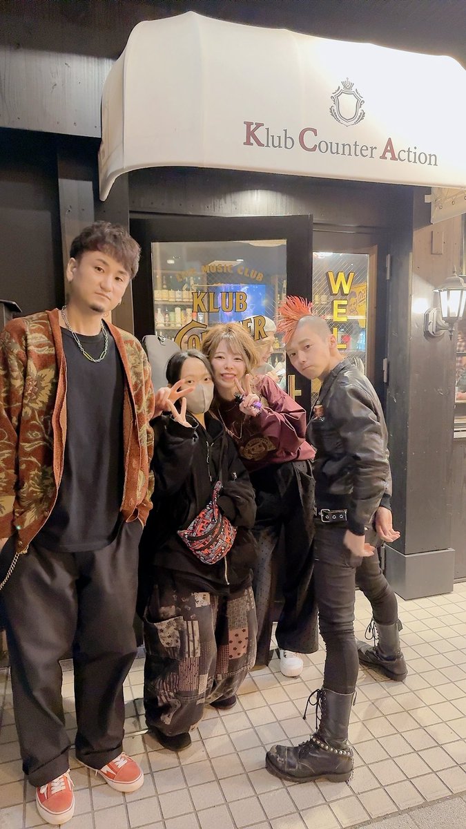 naoka_dr's tweet photo. 🥁2025.04.13🔥
↪︎ KLUB COUNTER ACTION💀⚡︎

HELLsy &amp; The Dynamitesのサポートで
出演させて頂きました🤘❤️

ヘルダイ初の女リズム隊
最高だったでしょ🤗

はぁー楽しかった

絶対またやるよ！！！！！！ https://t.co/w2r3nwBvCk