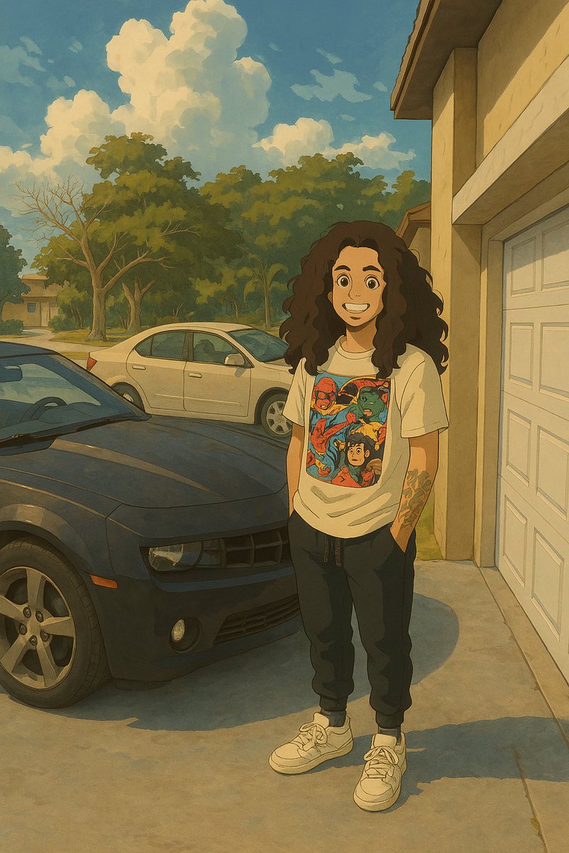 jdswag86's tweet photo. #ghiblistyle 👨🏻‍🎨🎨🖼️ https://t.co/BwVeoK4QYR