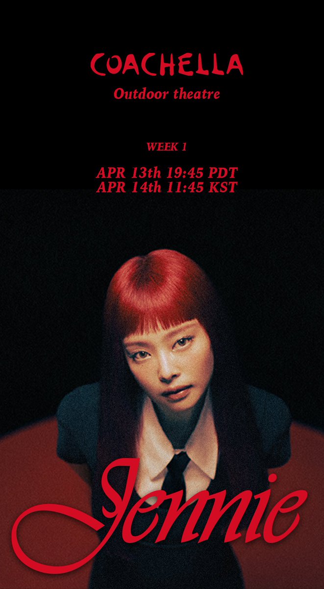 #JENCHELLA 🌵
Apr 13th 19:45 PDT
Apr 14th 11:45 KST

🔗 Watch here: youtube.com/live/WxwawRL_n…

#JENNIE #제니 #Ruby #OA