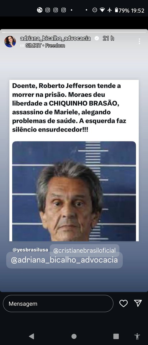 REGIANERIB22026's tweet photo. @allanconta5 A justiça segui a favor dos bandidos 😭😭😭😭 https://t.co/bXktB0yRNv