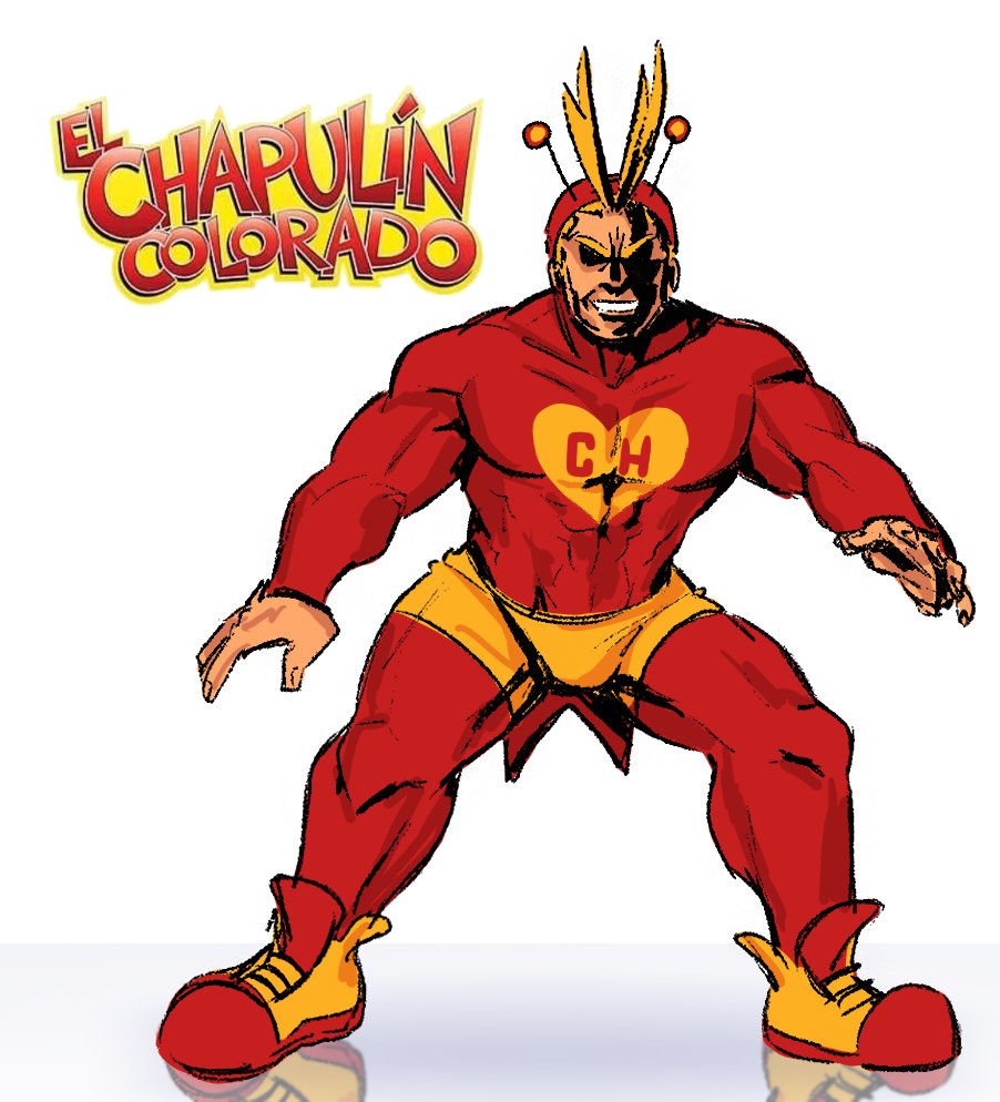 MildlyAv3rage's tweet photo. Por fin dibujé al All Might cómo Chapulín Colorado🗣️🗣️
#MHA #BNHAfanart https://t.co/fEUucA2e5Y