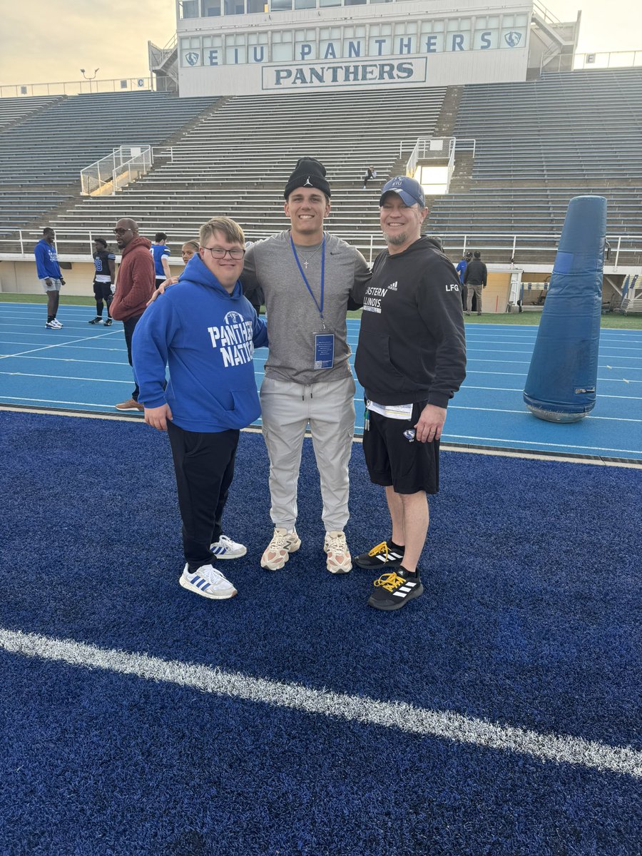 Joe Thole (@joethole5) on Twitter photo Had a blast being back at Eastern Illinois! Love this connection and can’t wait to see <a href="/CoachDerickson/">Kyle Derickson</a> again very soon. Thanks for all the conversations and fantastic hospitality. Also thank you to <a href="/FB_Coach_Wilk/">Chris Wilkerson</a> for an awesome Junior Day! Go Panthers.
<a href="/MSSailorFball/">MSHSailor🏈🇺🇸⚓️</a> <a href="/COACHT2_/">Tino Smith II</a> Had a blast being back at Eastern Illinois! Love this connection and can’t wait to see <a href="/CoachDerickson/">Kyle Derickson</a> again very soon. Thanks for all the conversations and fantastic hospitality. Also thank you to <a href="/FB_Coach_Wilk/">Chris Wilkerson</a> for an awesome Junior Day! Go Panthers.
<a href="/MSSailorFball/">MSHSailor🏈🇺🇸⚓️</a> <a href="/COACHT2_/">Tino Smith II</a>
