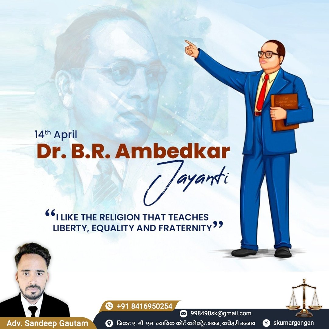 SKumargangan's tweet photo. #AmbedkarJayanti https://t.co/rBndovM8kd