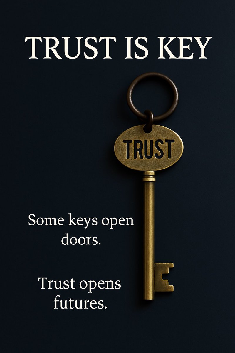 HFarzambeh40232's tweet photo. TRUST IS KEY
Some keys open doors.
Trust opens futures.
#Trust #KeyToEverything #KeyAlves #Keychain
⸻ https://t.co/Ndk5zetOin