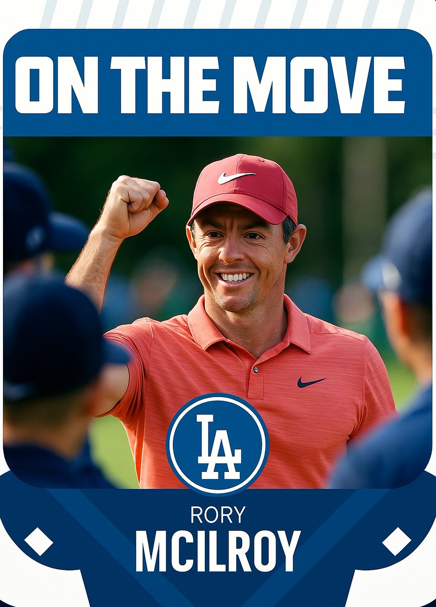 Rory McIlroy is a Dodger