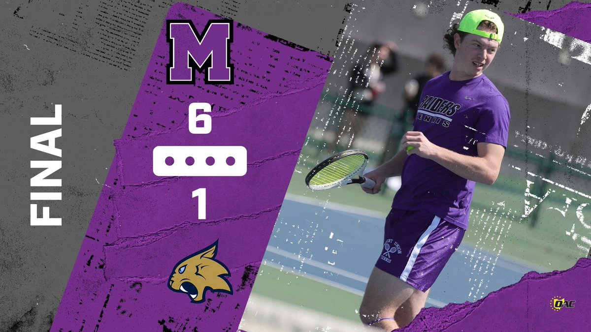 Men’s Tennis: Mount Union Dominates Thiel

📰buff.ly/tfwOwij
