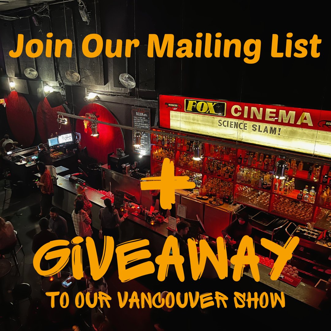 Love science and shows?

Join our mailing list and become part of Canada's most epic science showdown!

Live in the Vancouver area? You have a chance to win tickets to our Blossoms Up! show on May 15.

lnkd.in/gajk2QgN