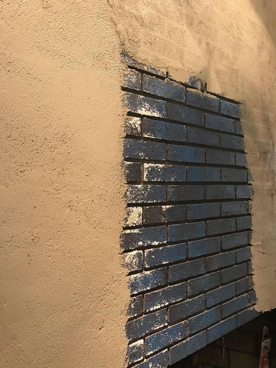 ASTIBoston's tweet photo. There isn’t much our team can’t do!
This fireplace was in need of an upgrade and our team was happy to help - We installed Strada Mist ledgerstone panels over mortar and thin-set, giving it a lighter and more updated look. Swipe through the photos to see this project! https://t.co/tRFquH8L1b
