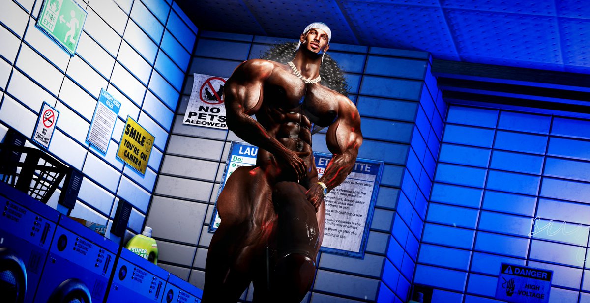 So Fresh and So Clean~ 🧼
#TitanSL #SecondLife #Bara #NSFW