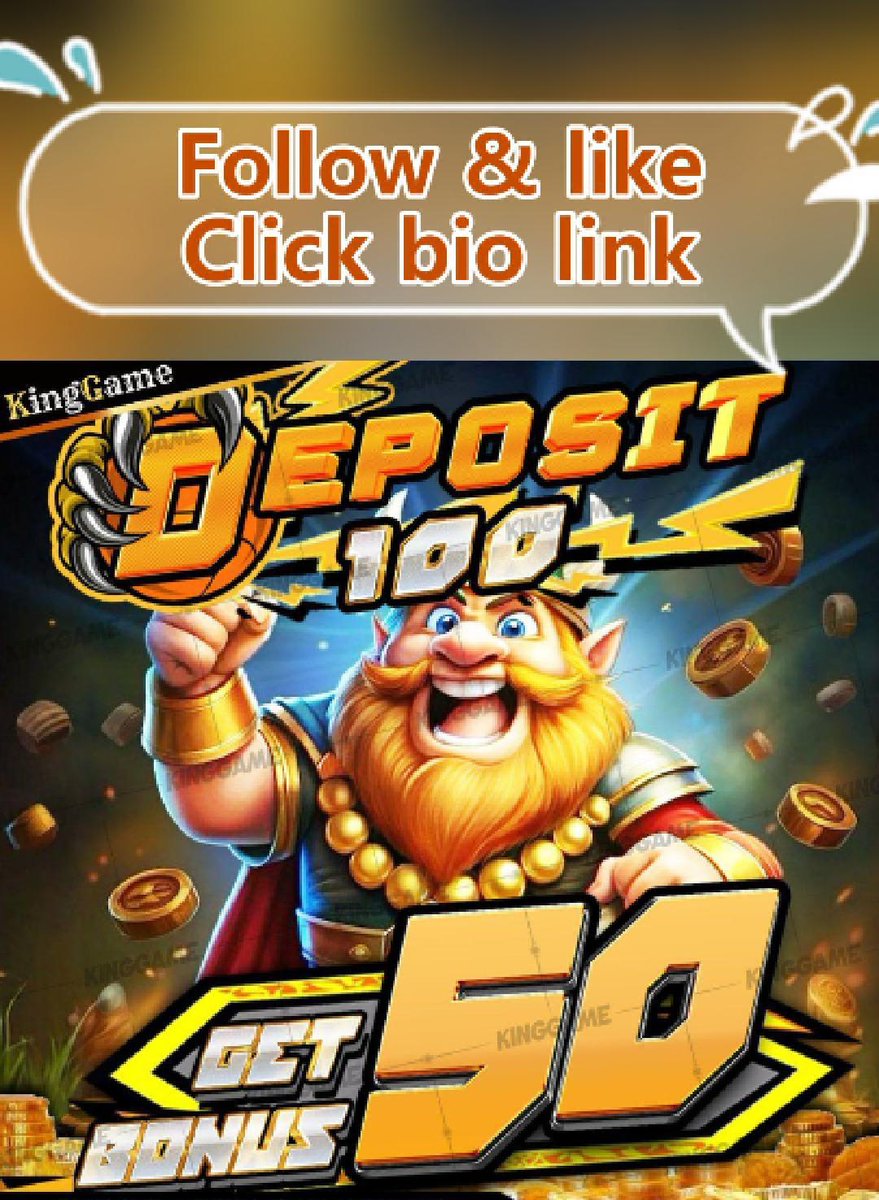 KingGame_X's tweet photo. 💥 Load 100, get 50 instantly!
Fast rewards for your top-up at KingGame
🎮 Available for select games
🔗 https://t.co/deN7lWihgC

#KingGame #TopUpBonus #QuickClaim https://t.co/PTvHY7V1lm