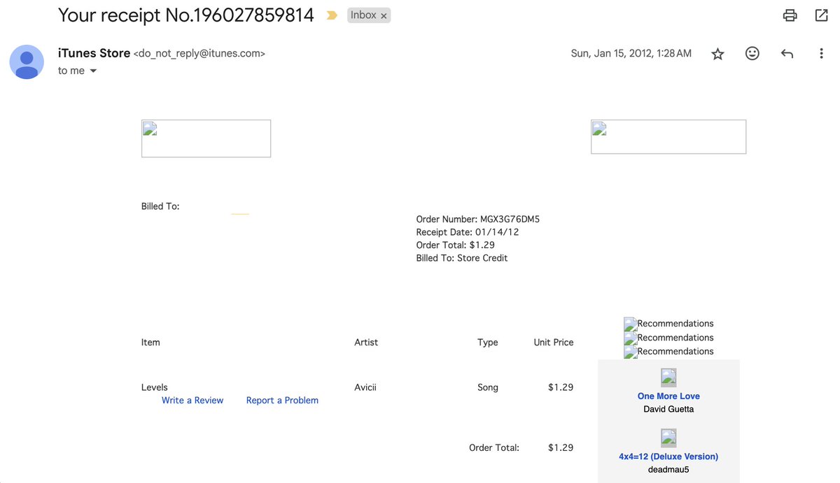 Looking at old iTunes receipts, hell yeah