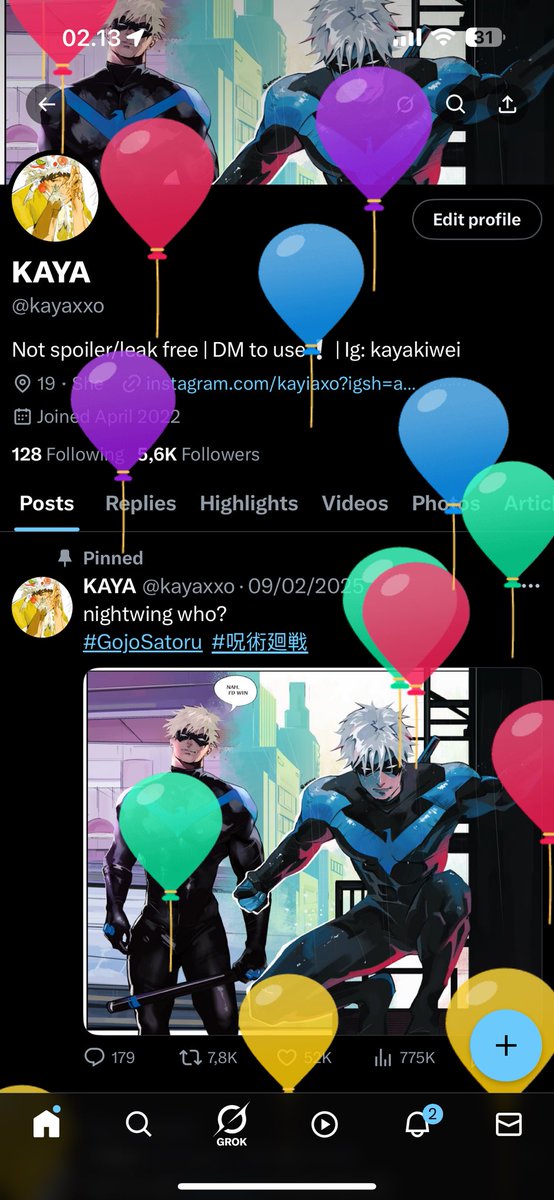 the growth goes crazy… birfday again!