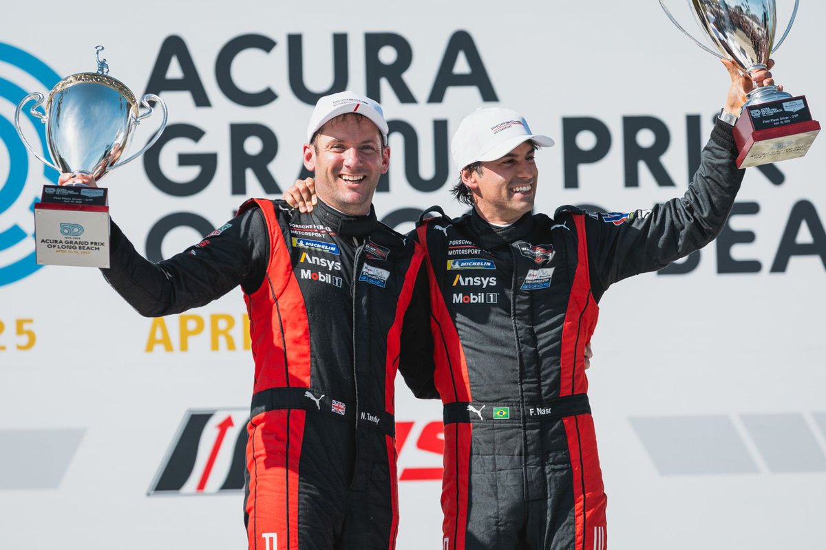 🏆 3rd win in a row for IMSA 2025, and 4th at the mega streets of Long Beach!