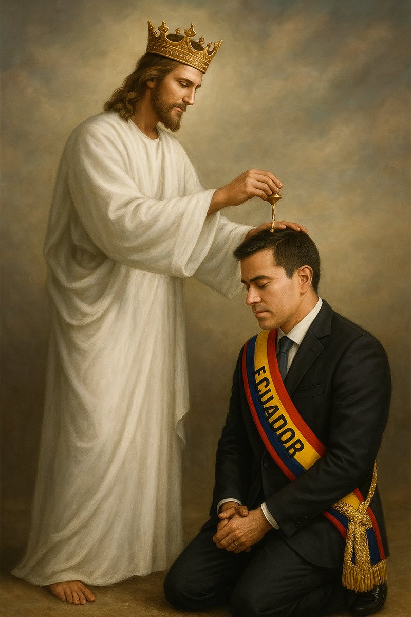 Dios bendiga al presidente Daniel Noboa 🇪🇨 

#EleccionesEcuador2025