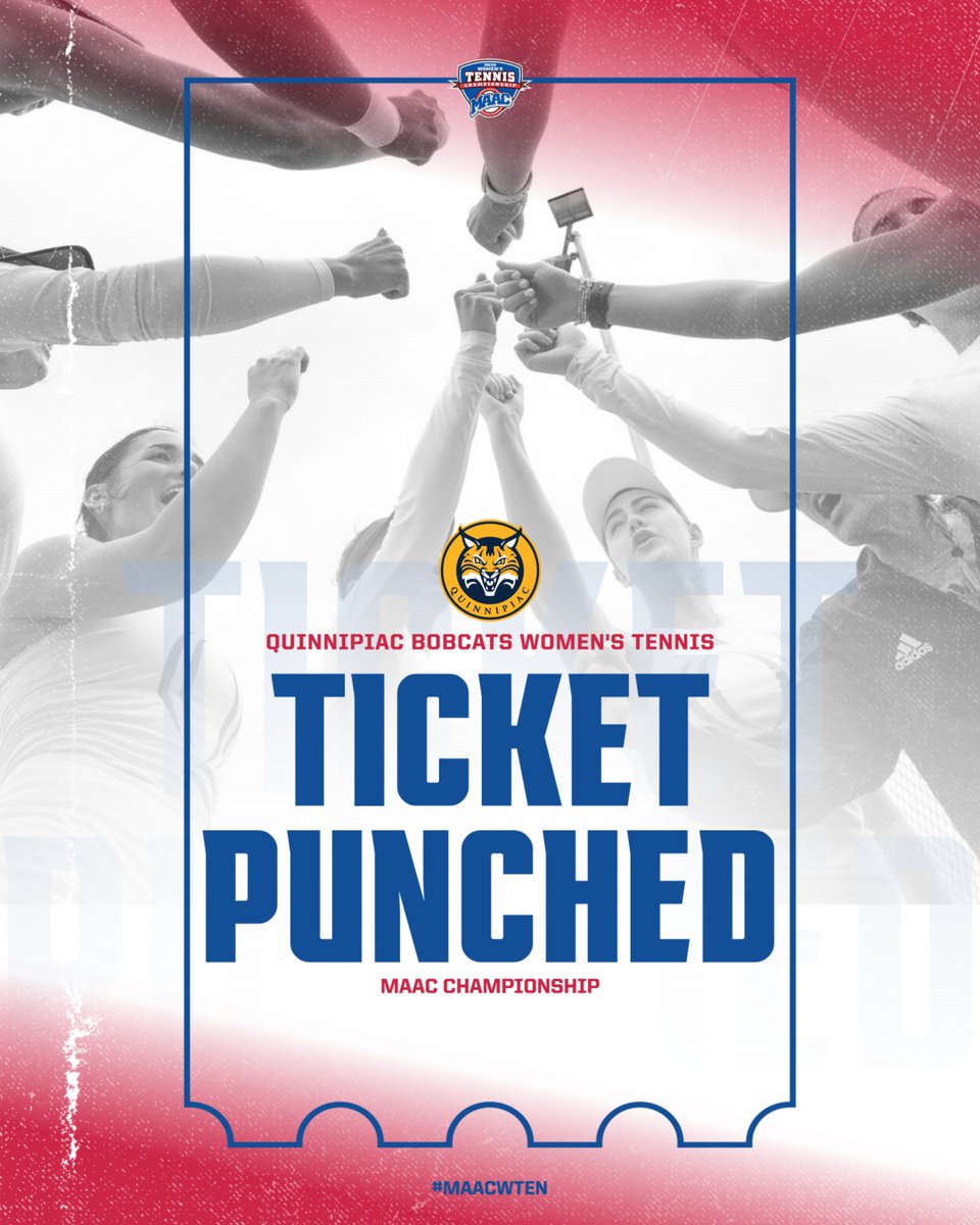 #MAACSports (@maacsports) on Twitter photo Bobcats have secured their spots in the 2025 MAAC Tennis Championships ! 🎟️
<a href="/QU_MTEN/">Quinnipiac Men's Tennis</a> x <a href="/QU_WTEN/">Quinnipiac Women's Tennis</a>
#MAACSports Bobcats have secured their spots in the 2025 MAAC Tennis Championships ! 🎟️
<a href="/QU_MTEN/">Quinnipiac Men's Tennis</a> x <a href="/QU_WTEN/">Quinnipiac Women's Tennis</a>
#MAACSports