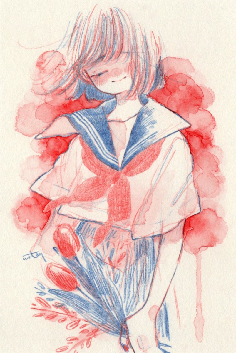 「#TLを花でいっぱいにしよう」|watariのイラスト