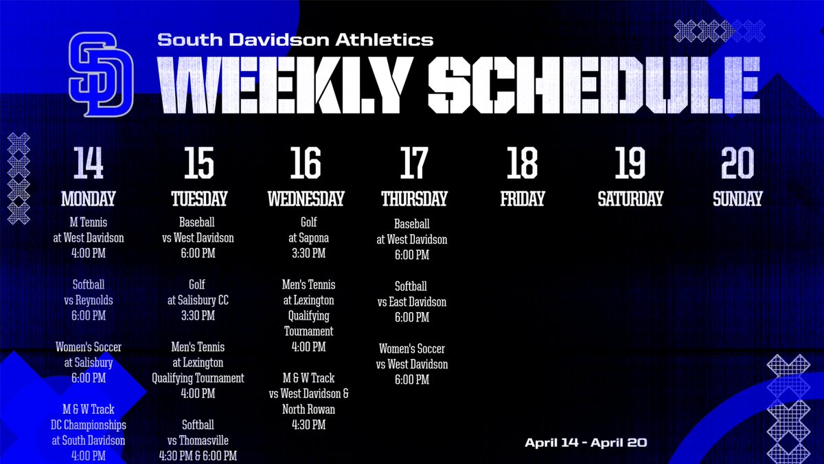 South Davidson Athletic Director tweet media