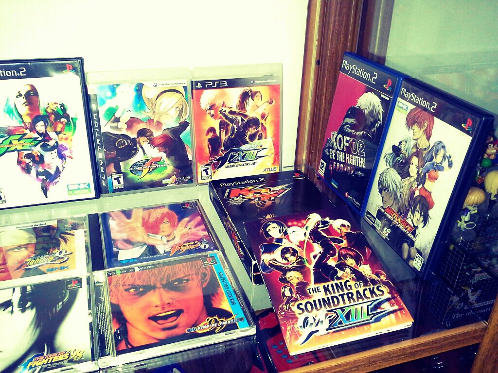 Evil_Yagami's tweet photo. Show me your KOF collection! Those are my precious treasure!! #KOF #KOFMI #SNK #NEOGEO #ESAKA #KyoKusanagi #IoriYagami
1/3 https://t.co/FLFDsIirbL