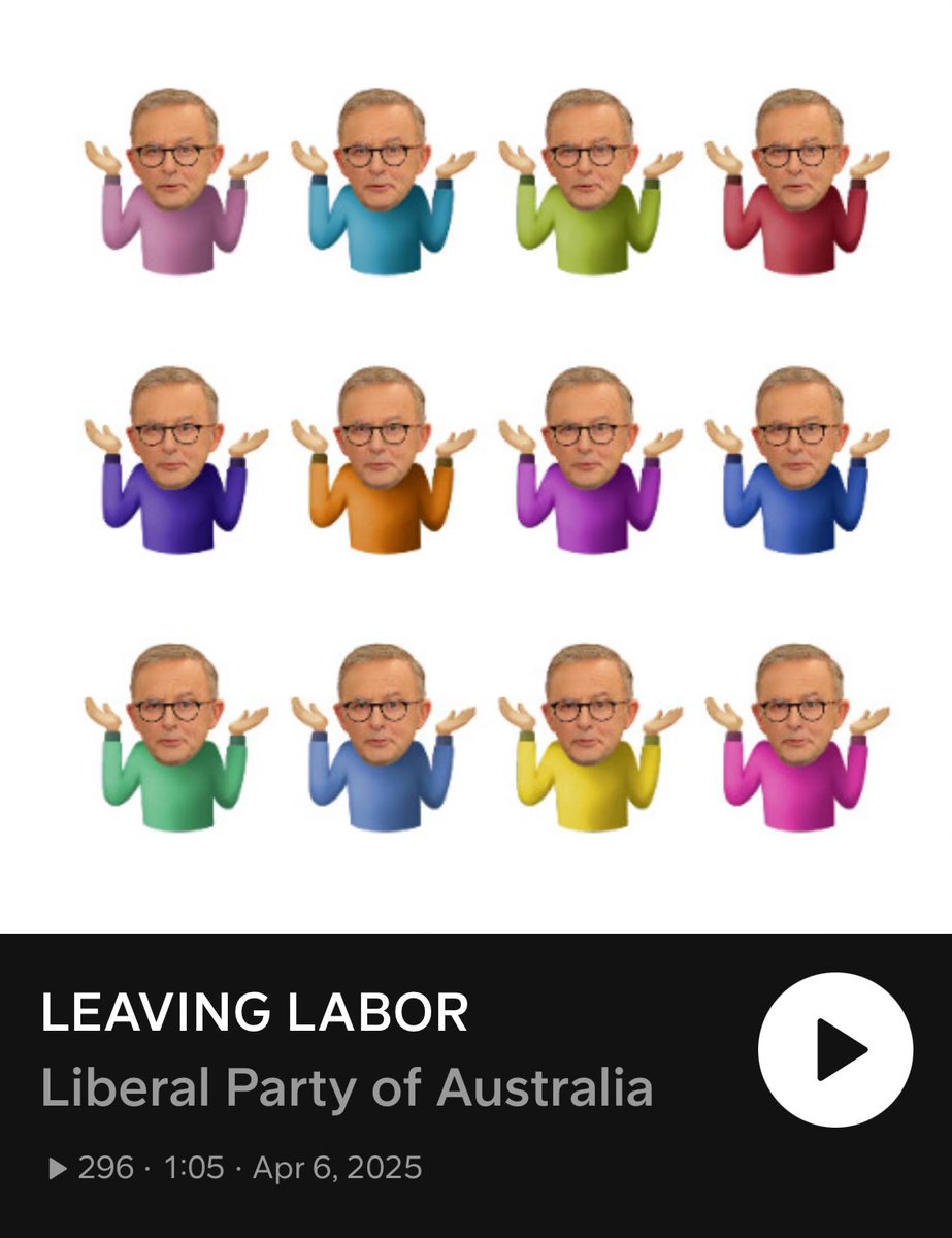 Matthew Karstunen (@mkarstunen) on Twitter photo The Liberals have released a diss track against Labor - with tones of <a href="/kendricklamar/">Kendrick Lamar</a> (or at least trying) #auspol #australiavotes
soundcloud.com/liberalaus/lea… The Liberals have released a diss track against Labor - with tones of <a href="/kendricklamar/">Kendrick Lamar</a> (or at least trying) #auspol #australiavotes
soundcloud.com/liberalaus/lea…