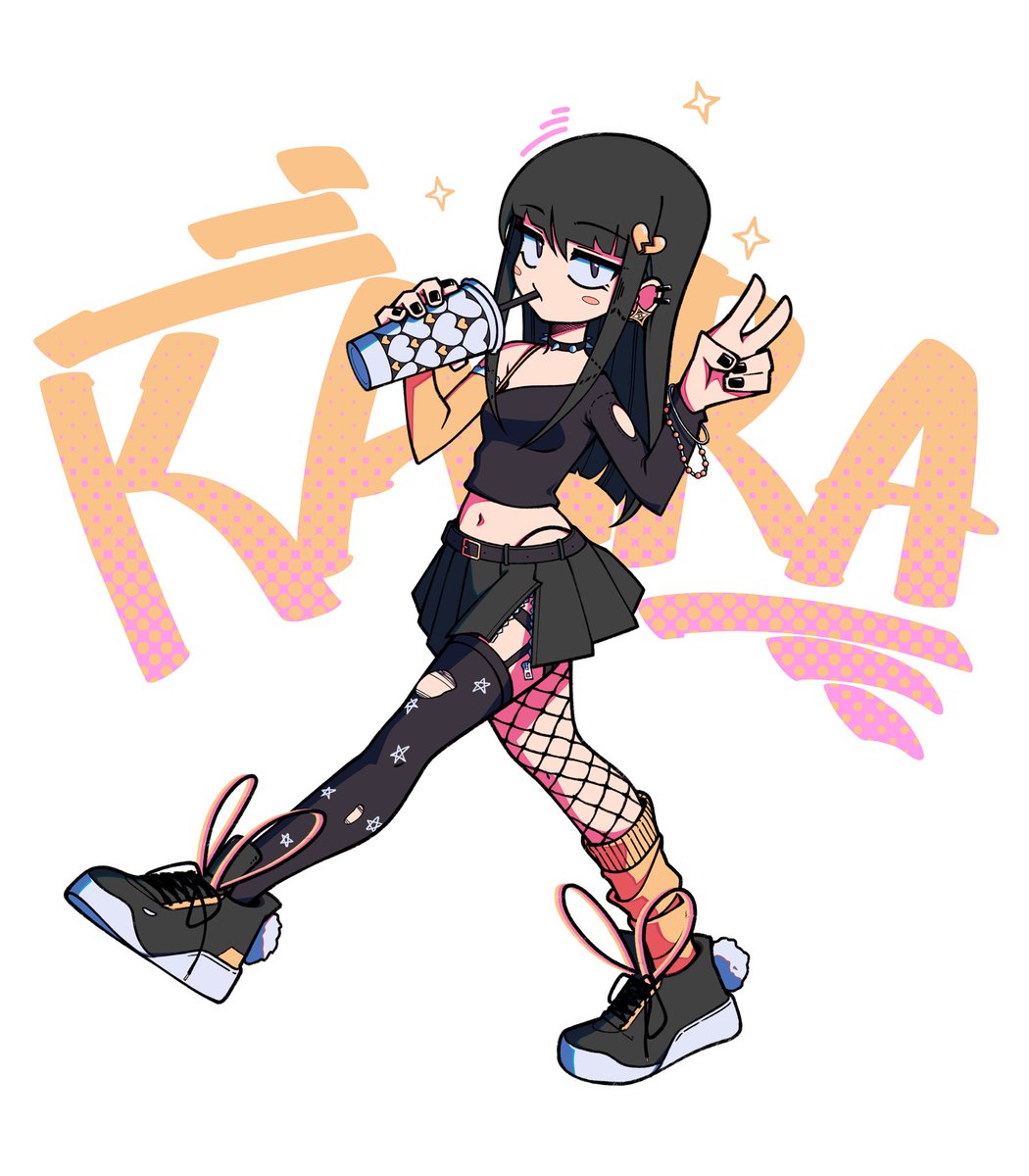 offkair's tweet image. K(aira) Pop✨🥤
#oc #イラスト