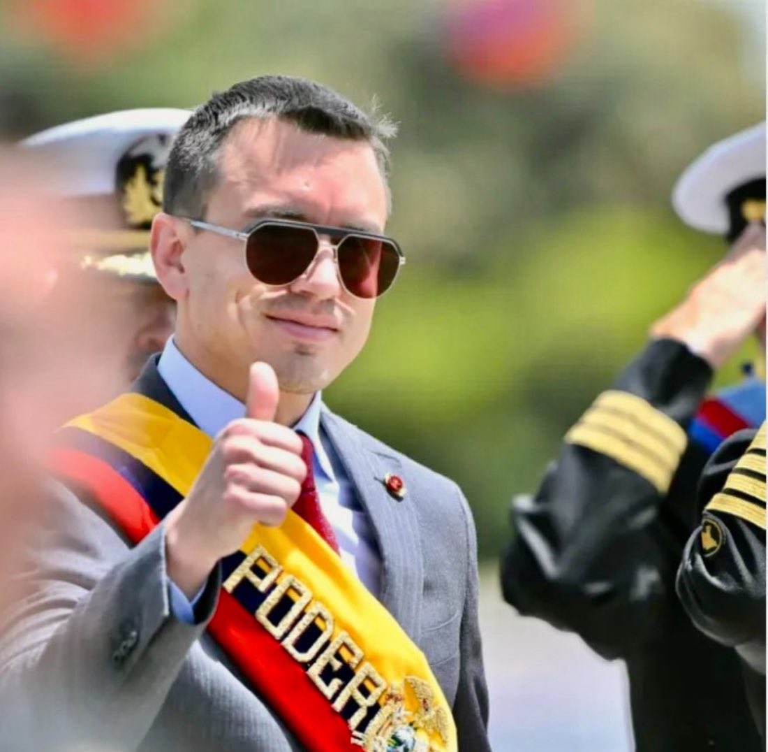 ccanacahn's tweet photo. #INTERNACIONALES | Daniel Noboa es reelegido presidente de Ecuador para el periodo 2025-2029.

#DanielNoboa #EleccionesEcuador2025 https://t.co/ebyUl08sos