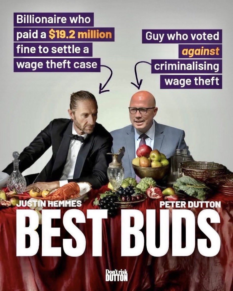 CaraMia200's tweet photo. #GoodNews! Imagine #DuttonFreeAust!
It is completely achievable! 

@alifrance5 is best positioned to topple Dutton, the #MAGA motivated #LNPlifer &amp; property developer, who has failed all citizens,who are not Gina! #auspol

#DuttonMAGA #Dickson https://t.co/R30ZF00hhv
