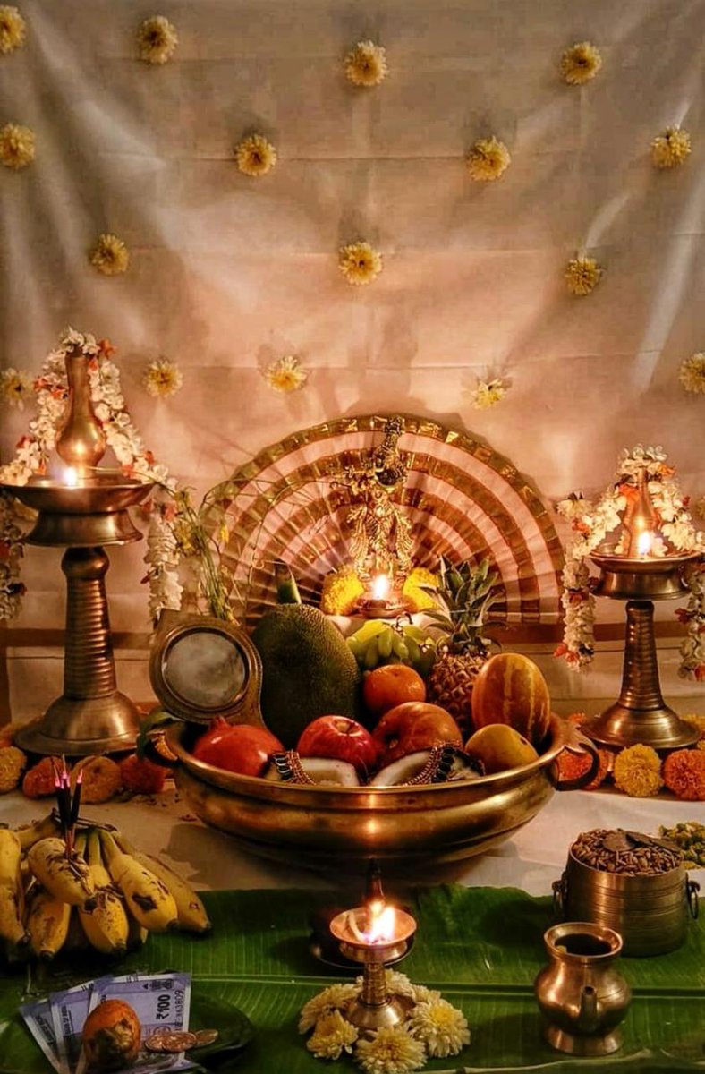 NandiniVenkate3's tweet image. Vishu and Puthandu Wishes.
May your fond dreams  come true
#vishu2025 
#Puthandu